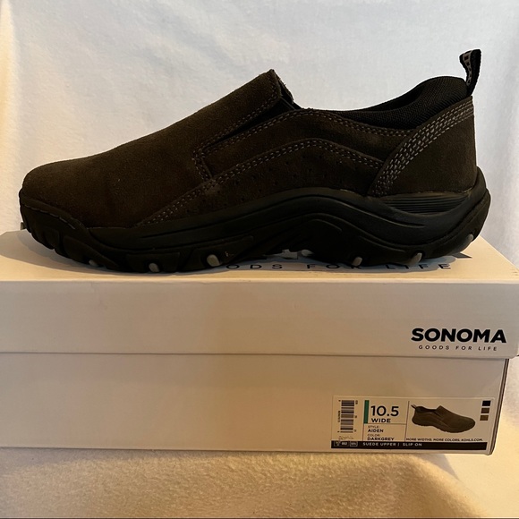 Sonoma Wide Fit Genuine Suede Slip On Loafers main image 16